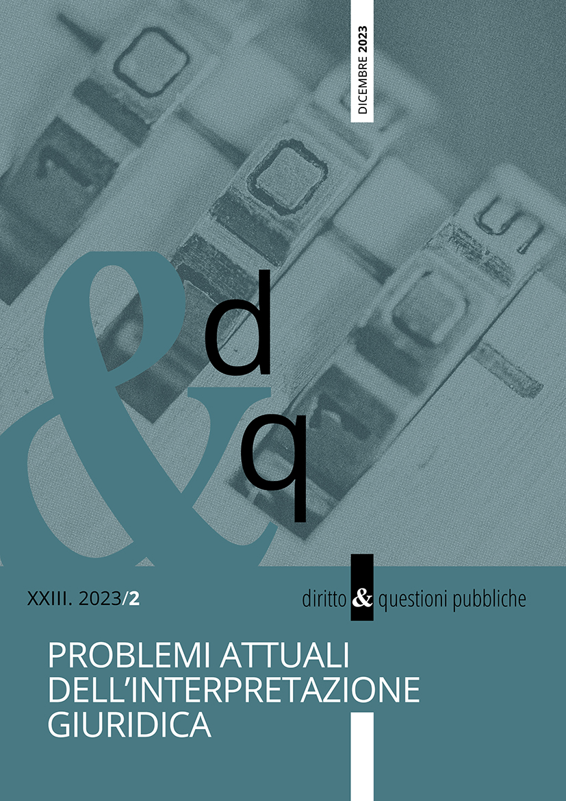 D&Q, XXIII, 2023/2- issue